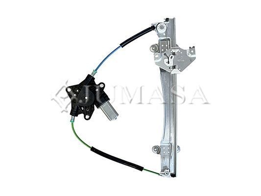 Lève-vitre JUMASA 62314084 JUMASA 62314084 Kit réparation lève-vitre RENAULT TWINGO 2013