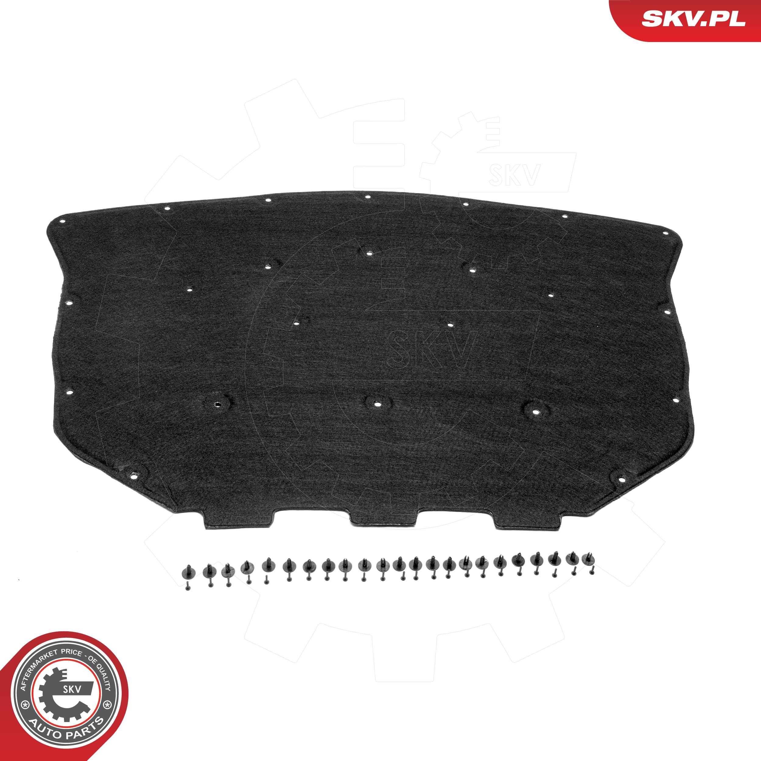ESEN SKV Motorruimte-isolatie 96SKV459 Motor- / veiligheidsbumper PORSCHE ESEN SKV 96SKV459