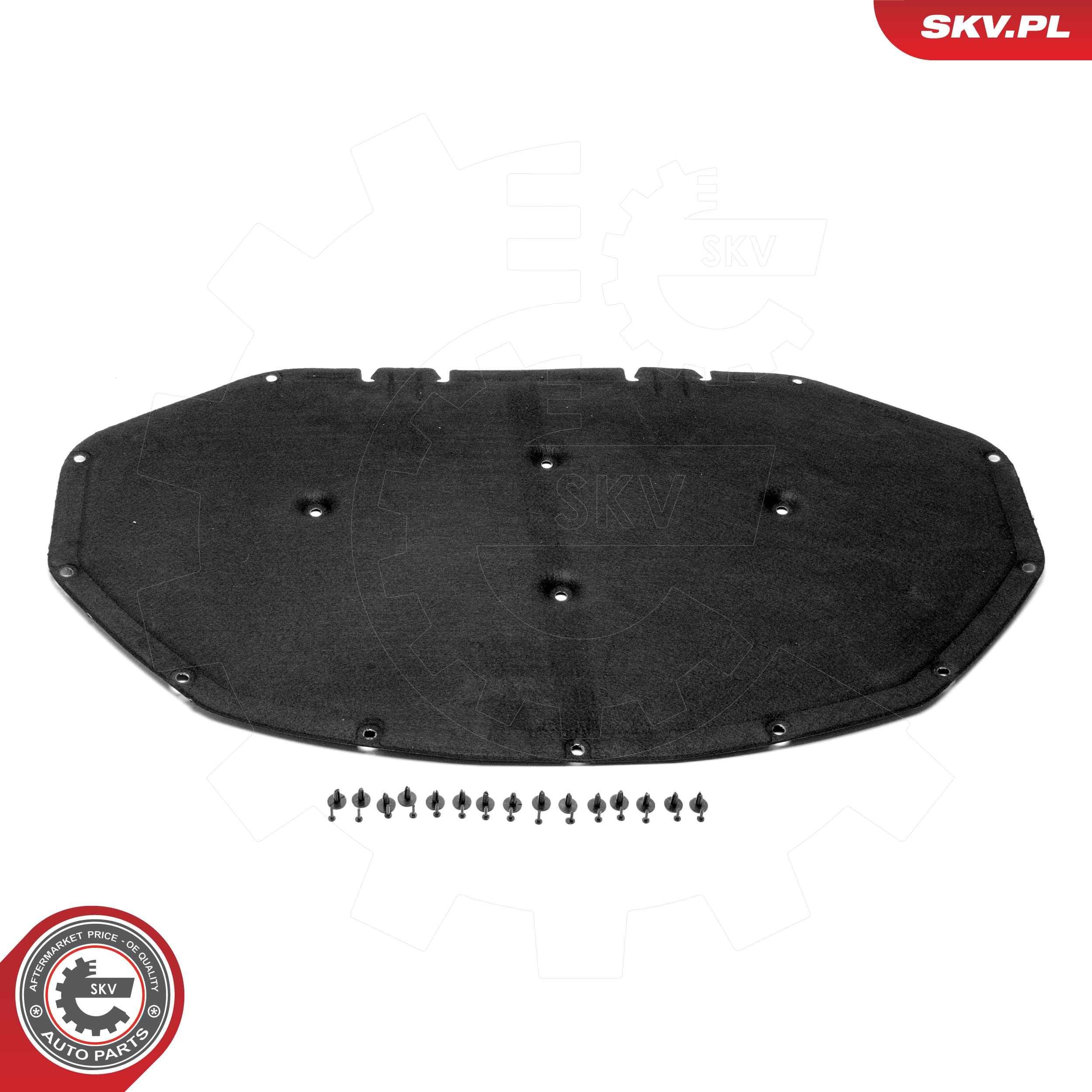 ESEN SKV Isolamento do compartimento do motor 96SKV470 Protecção do motor / inferior PORSCHE ESEN SKV 96SKV470