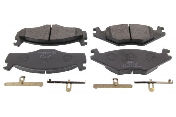 MAPCO Kit pastiglie freni 6210 6210 costo Pastiglie dei freni Volkswagen TRANSPORTER MAPCO