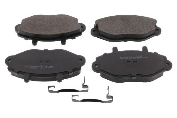 MAPCO Kit pastiglie freni 6381/1 MAPCO 6381/1 Kit pastiglie freni FORD Transit Mk4 Camion pianale/Telaio (VE83) 2.5 TD 75 CV 1994