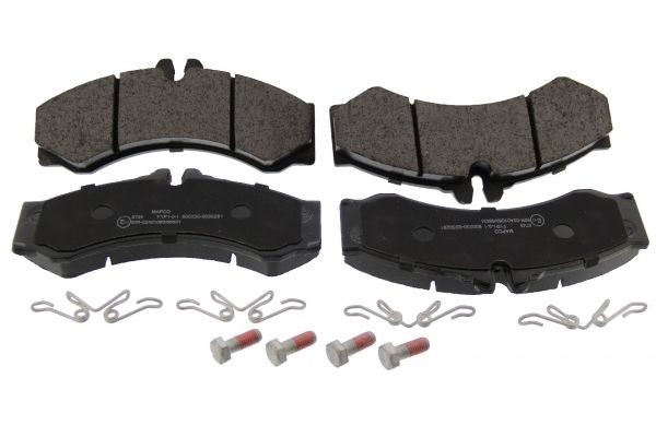 Plaquettes de frein MAPCO 6749 MAPCO 6749 Plaquettes de frein avant et arrière Mercedes-Benz VARIO 2019