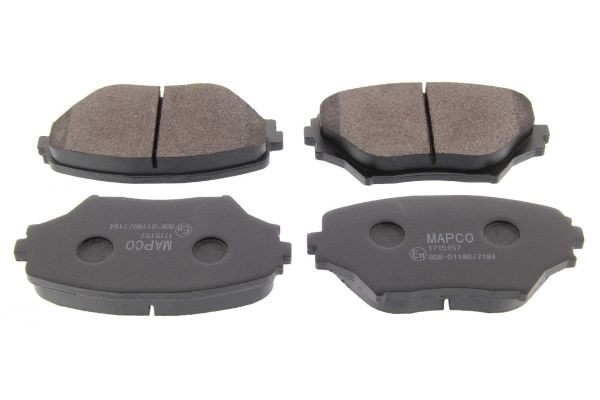 Pastilhas de travão MAPCO 6768 MAPCO 6768: Pastilhas de freio Toyota RAV 4 2002