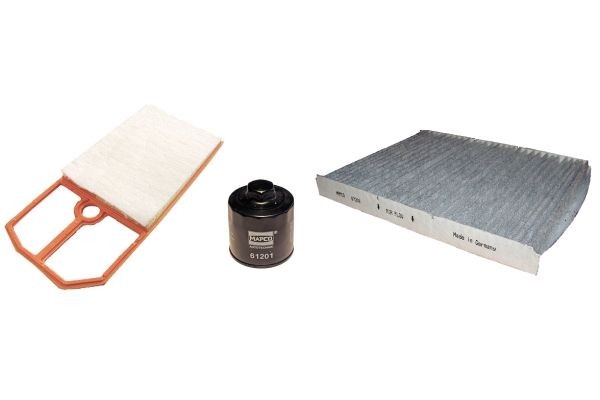 MAPCO Kit de filtros 68810 Elemento de filtro MAPCO Seat ALHAMBRA 68810