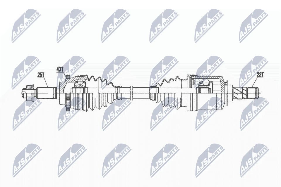 Veovõll NTY NPW-SU-050 NTY NPW-SU-050 Veovõll SUZUKI SWIFT 2020