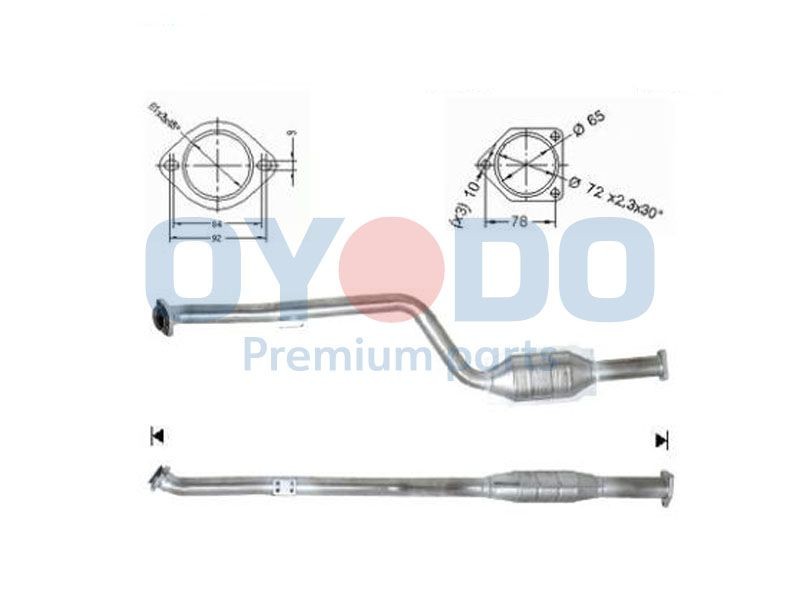 Katalyzátor Oyodo 10N0149-OYO Oyodo 10N0149-OYO: Katalyzátor Mercedes CLK 2010