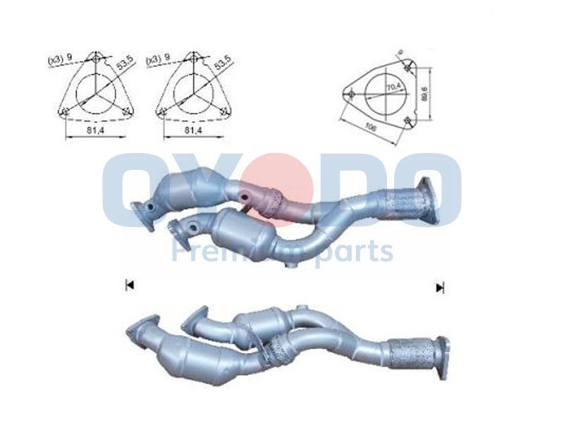 Oyodo Katalysator 10N0152-OYO Oyodo 10N0152-OYO Katalysator