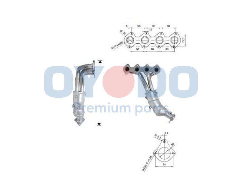 Oyodo Καταλύτης 10N0153-OYO Oyodo 10N0153-OYO Καταλύτης