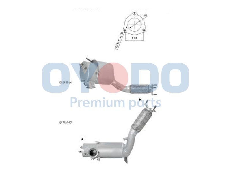 Kvēpu filtrs Oyodo 20N0146-OYO Oyodo 20N0146-OYO Kvēpu filtrs Volkswagen SHARAN 2001