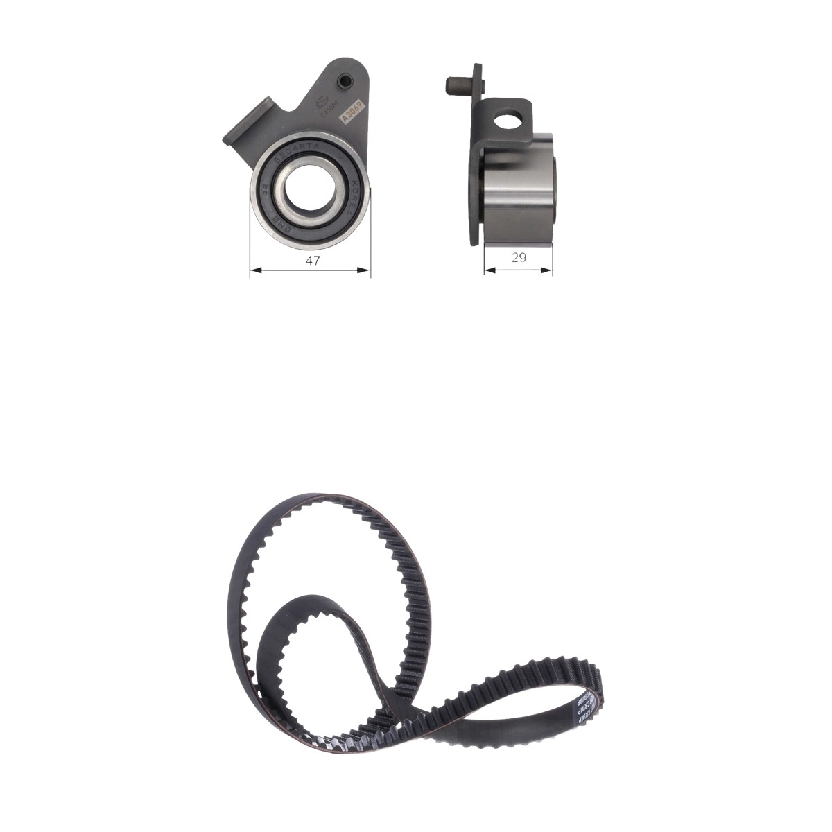 RIDEX Kamremssats 307T0536 307T0536 RIDEX kamremssats VOLVO S40