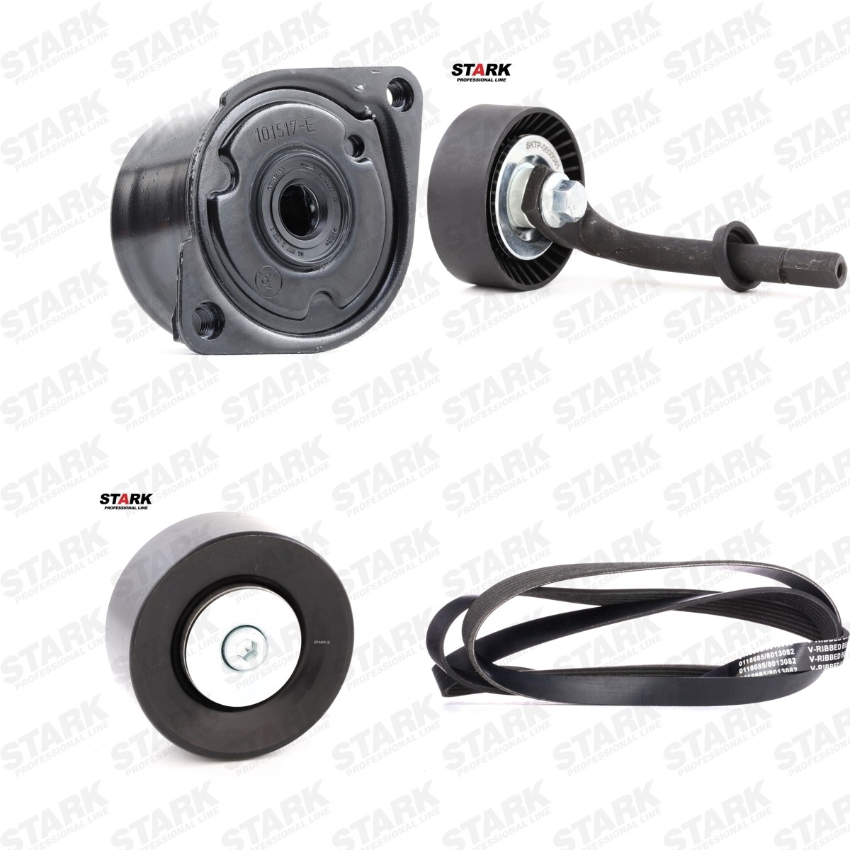 STARK Ozubený klinový remeň - Sada SKRBS-1201194 Sada klinového rebrovaného remena STARK Suzuki GRAND VITARA SKRBS-1201194