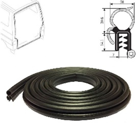 HORTUM Junta vedante da porta 24408 HORTUM 24408 Borrachas para portas VW Amarok 2H baratos