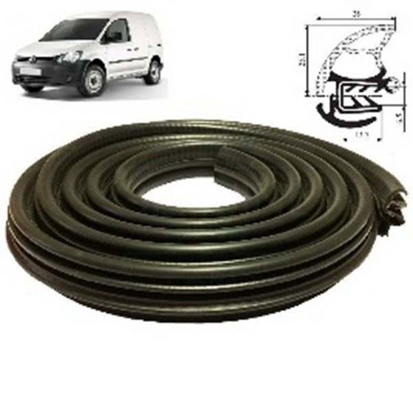 HORTUM Junta vedante da porta 24412 Borrachas para portas Volkswagen 5Z1, 5Z3 24412 HORTUM