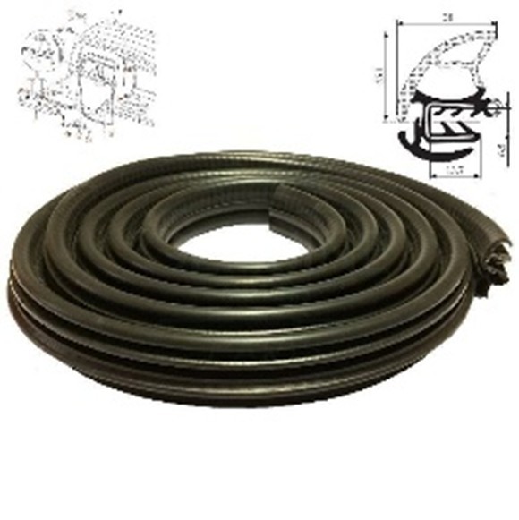 HORTUM Deurafdichting 24413 HORTUM 24413 Deurafdichting Volkswagen Caddy IV Van (SAA, SAH) aan een voordelige prijs