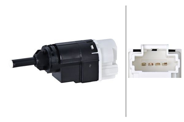 HELLA Stoplyskontakt 6DD 010 966-721 HELLA 6DD 010 966-721 Nissan S14 Stoplyskontakt originale pris