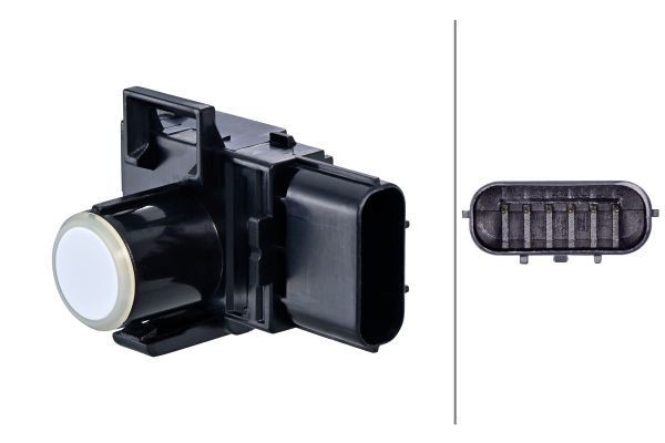 HELLA Parkeringssensor 6PX 358 141-871 PDC Honda FN, FK 6PX 358 141-871 HELLA