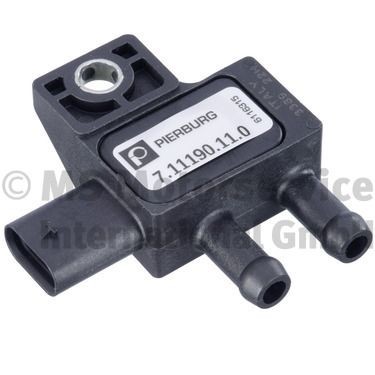 PIERBURG Differenzdrucksensor 7.11190.11.0 Abgasdrucksensor PIERBURG Ford TRANSIT CUSTOM 7.11190.11.0
