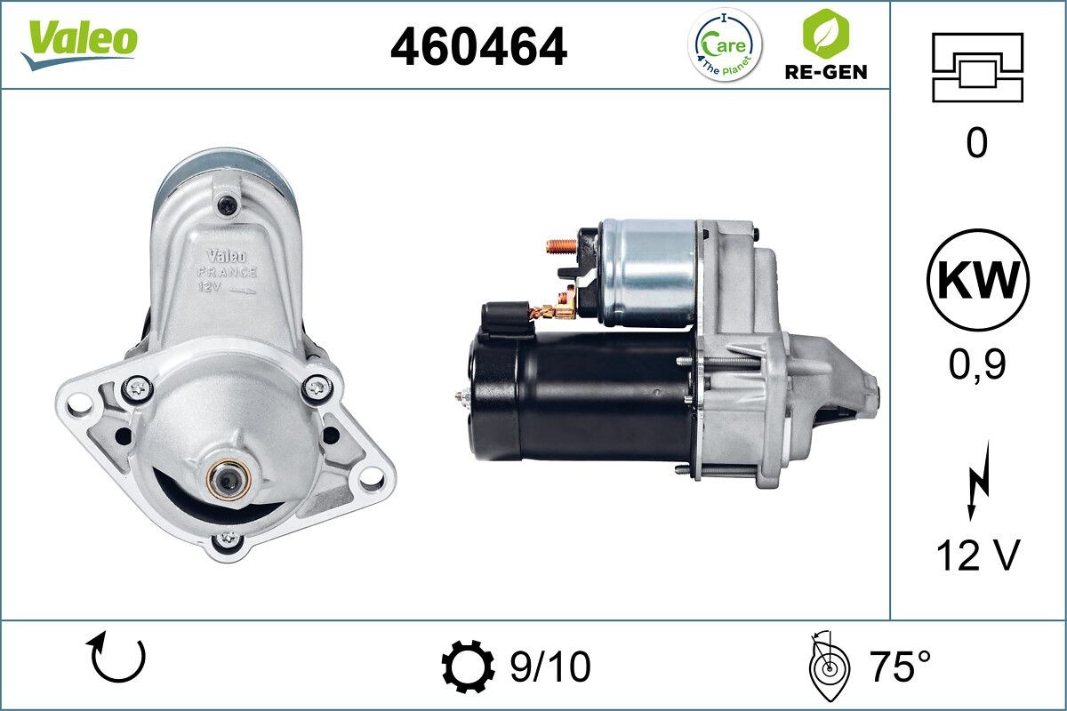 VALEO Startmotor 460464 VALEO 460464 Startmotoren Alfa Romeo GT 937 prijs