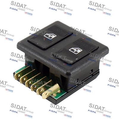 SIDAT Interruptor, elevadores dos vidros 5.145545 5.145545 Interruptor elevadores dos vidros SIDAT FIAT PUNTO