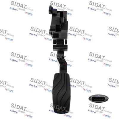 SIDAT Jeu de pédales d'accélérateur 84.2288 Capteur pedale accelerateur SIDAT TWINGO 84.2288 pas cher