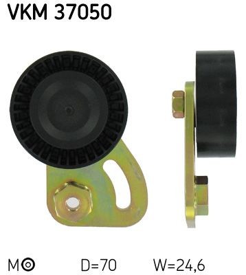 SKF Spanrol, poly V-riem VKM 37050 Spanpoelie SKF DISCOVERY VKM 37050 goedkoop