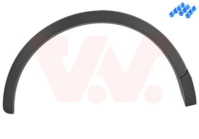 VAN WEZEL Allargamento parafango 0371524 VAN WEZEL 0371524 Passaruota sopracciglio Peugeot 407 originali