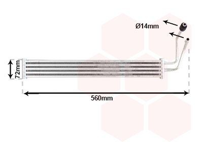 VAN WEZEL Servokühler 06013720 Ölkühler, Lenkung VAN WEZEL MX-5 06013720 günstig