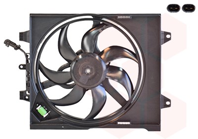 VAN WEZEL Koelventilator 1604747 Fiat COUPE Koelventilator VAN WEZEL 1604747