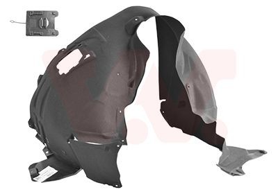 Επένδυση, θόλος τροχού VAN WEZEL 2930434 VAN WEZEL 2930434 Επένδυση θόλος τροχού MERCEDES-BENZ GLA 2014