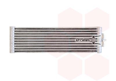 VAN WEZEL Automatic transmission oil cooler 30013718 30013718 VAN WEZEL automatic transmission oil cooler for HYUNDAI GALLOPER