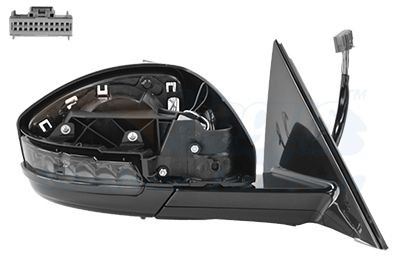Vonkajżie spätné zrkadlo VAN WEZEL 7718852 VAN WEZEL 7718852 Spätné zrkadlo vpravo a vľavo Jaguar XF 2010