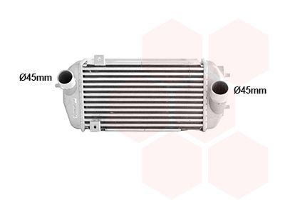 Ιντερκούλερ VAN WEZEL 82014709 VAN WEZEL 82014709: Intercooler Hyundai TUCSON 2012