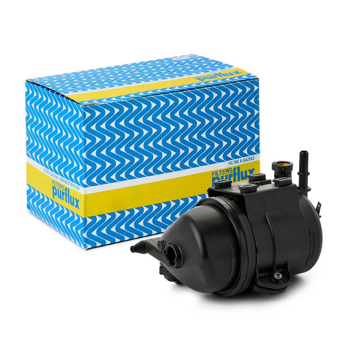 PURFLUX Brændstof-filter FCS837 PURFLUX FCS837 originale Range Rover Evoque LV Brændstoffilter hvad koster