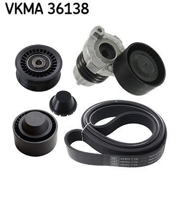 SKF Kit Cinghie Poly-V VKMA 36138 SKF VKMA 36138 Kit cinghie poly-v Nissan Juke F15 originali prezzo