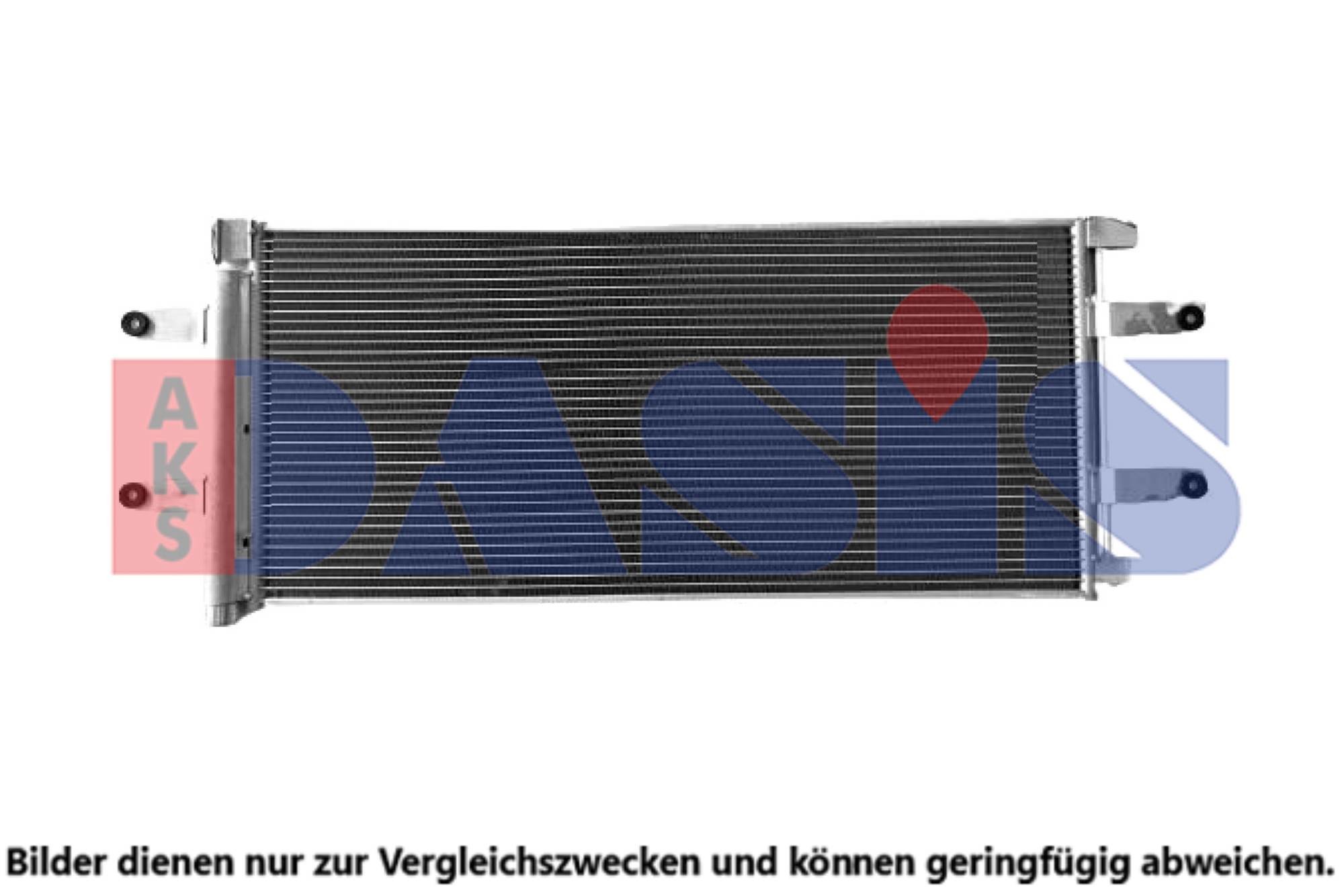 AKS DASIS Lauhdutin, ilmastointilaite 132003N AKS DASIS 132003N Fiat 500 ilmastoinnin lauhdutin hinta