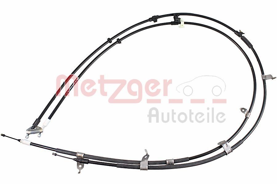 METZGER Handbromsvajer 17.9006 Byta Handbromsvajer Ford Grand Tourneo Connect kostnad METZGER 17.9006