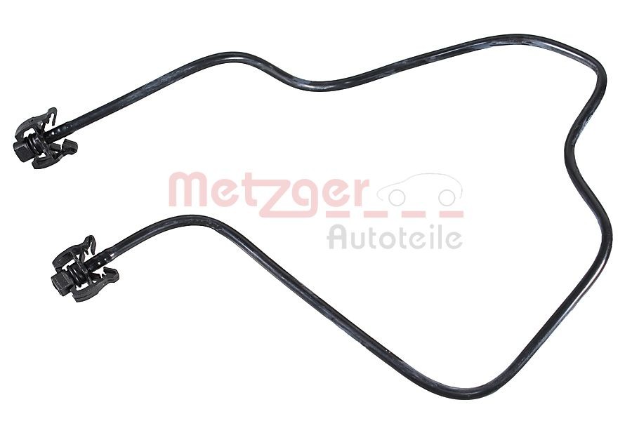 METZGER Breather Hose, expansion tank 2421697 Nissan NOTE METZGER hose, heat exchange heating 2421697