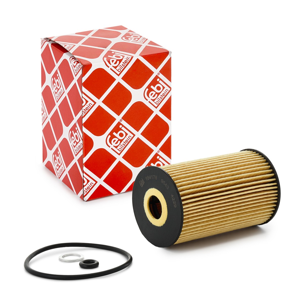 FEBI BILSTEIN Oljefilter 184178 FEBI BILSTEIN 184178 Oljefilter Kia Soul 2 billige