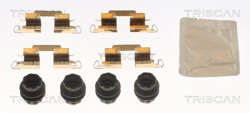 TRISCAN Kit d'accessoires, plaquette de frein à disque 8105 251606 Nissan MICRA Kit d'accessoires, plaquette de frein à disque TRISCAN 8105 251606