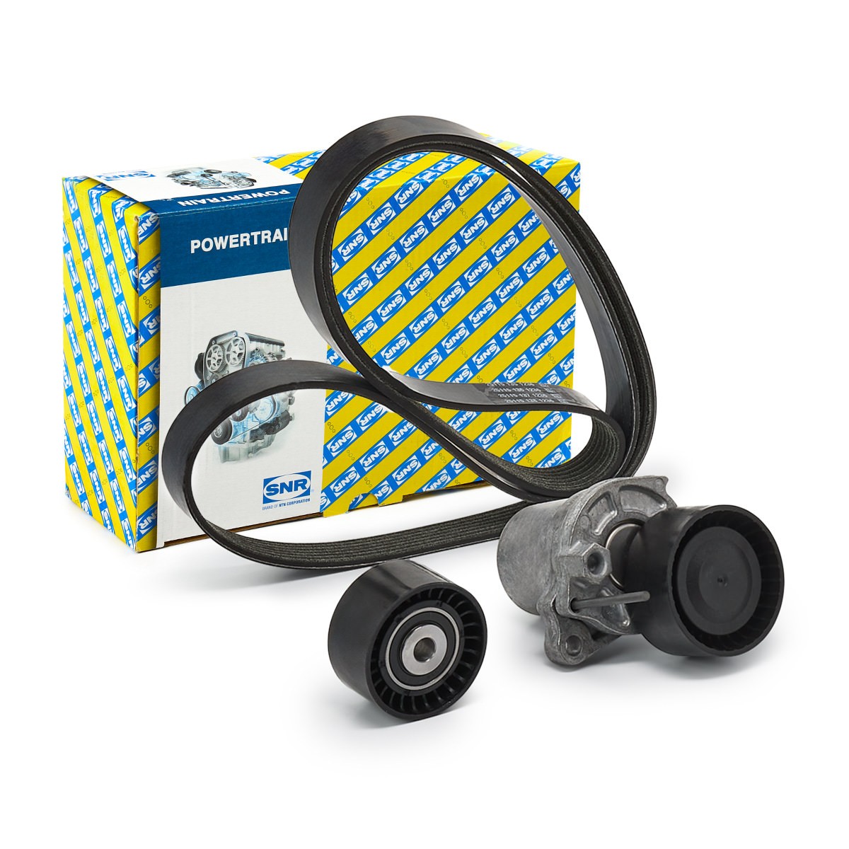 SNR Jogo de correias trapezoidais estriadas KA855.33 KA855.33 Kit de correias trapezoidais estriadas FIAT PUNTO SNR