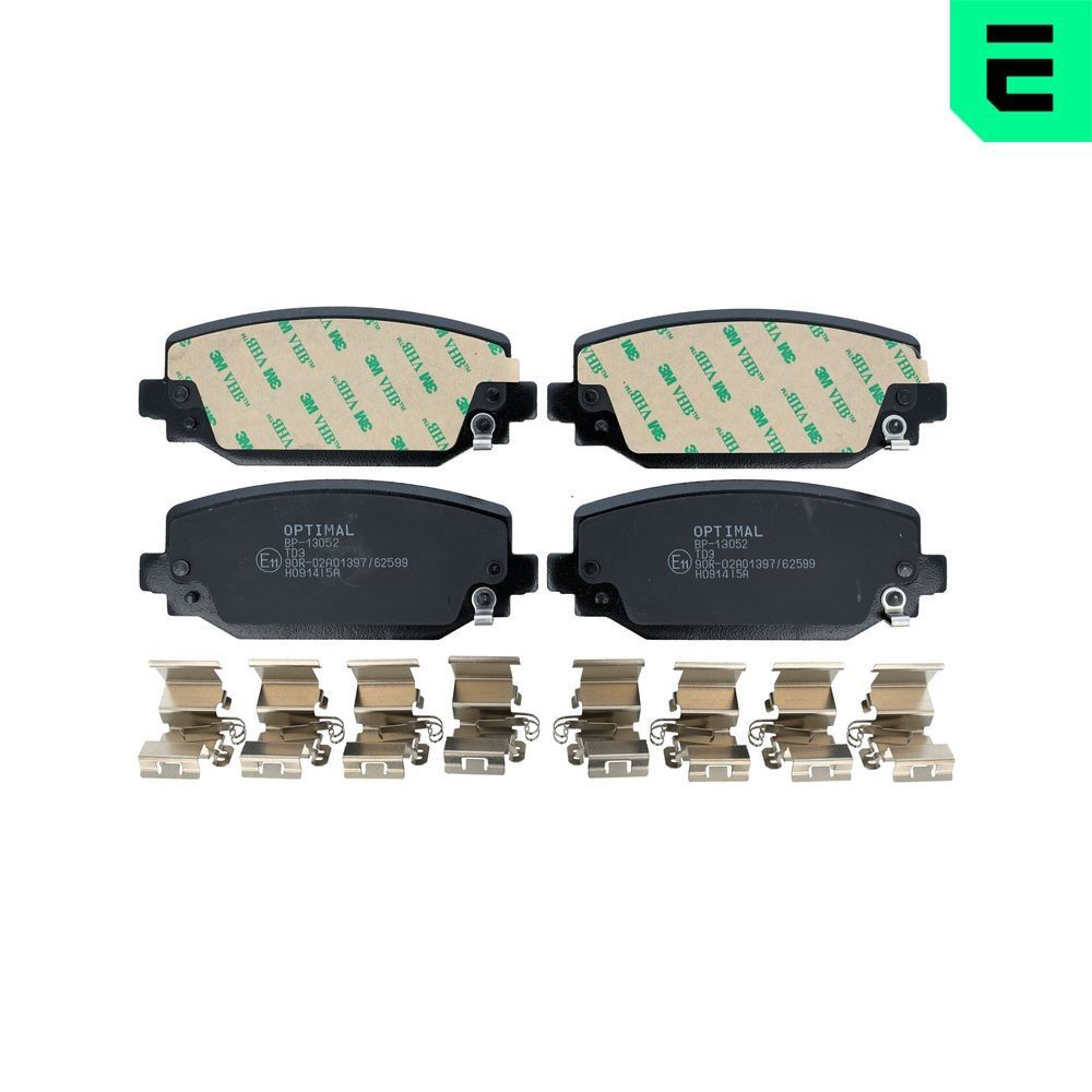 OPTIMAL Bremseklosser BP-13052 Sportsbremseklosser JEEP OPTIMAL BP-13052
