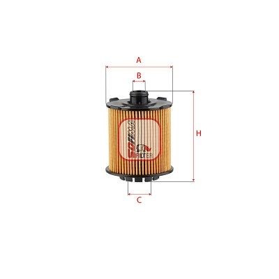 SOFIMA Oljefilter S 1VCC PE S 1VCC PE Oljefilter SOFIMA HYUNDAI ELANTRA
