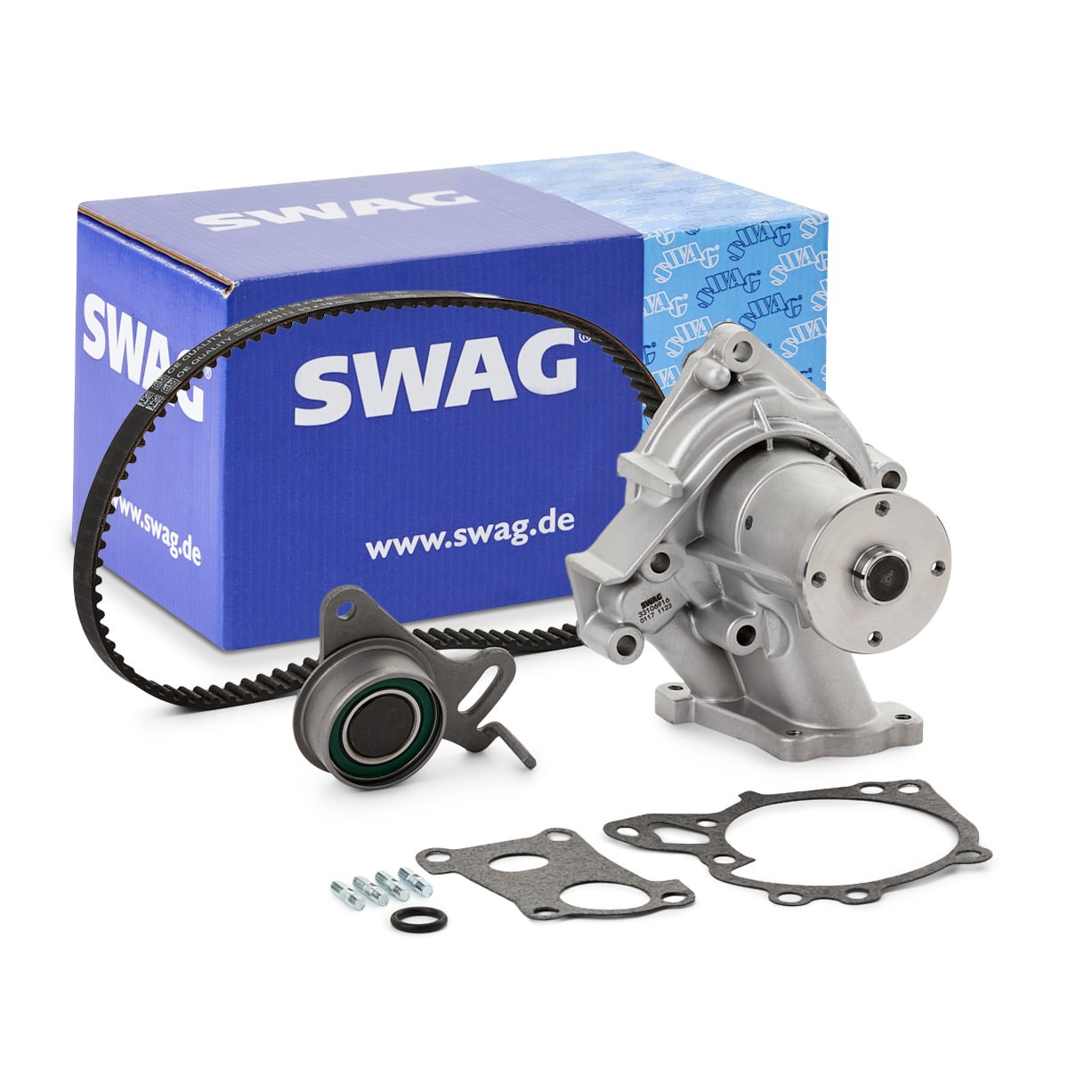 Water pump and timing belt kit SWAG 33 10 7628 SWAG 33 10 7628 Mitsubishi PAJERO / SHOGUN 2006 Timing belt kit with water pump price