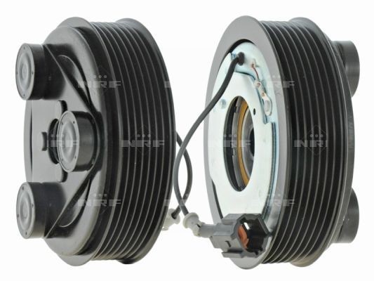 NRF Embraiagem magnética, compressor do ar condicionado 380073 Polias / engrenagens Nissan Navara d40 Pick-up: Embraiagem magnética, compressor do ar condicionado NRF 380073