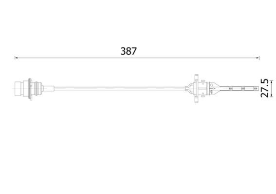 MAHLE Level Control Switch, coolant level indicator CRTX 3 000S CRTX 3 000S MAHLE sensor, coolant level for RENAULT LAGUNA