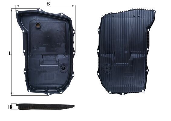 Hydraulický filter automatickej prevodovky MAHLE HX 255 MAHLE HX 255 Hydraulický filter automatickej prevodovky Volkswagen TOUAREG 2020