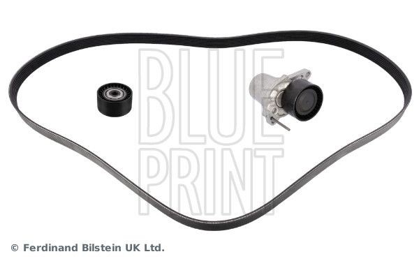 BLUE PRINT V-Ribbed Belt Set ADBP960062 ADBP960062 BLUE PRINT poly v-belt kit for HYUNDAI i30