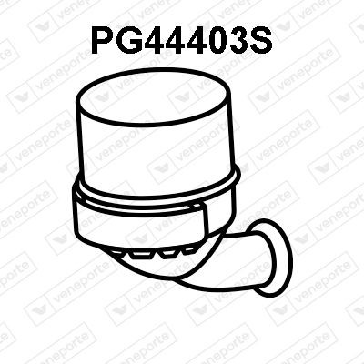 VENEPORTE Partikelfilter (DPF) PG44403S VOLVO partikelfilter VENEPORTE PG44403S