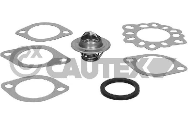 CAUTEX Termóstato, líquido de refrigeração 775902 775902 Termóstato FIAT PUNTO CAUTEX