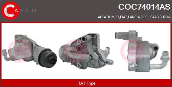 CASCO Oljekylare COC74014AS COC74014AS CASCO Oljekyl Smart
